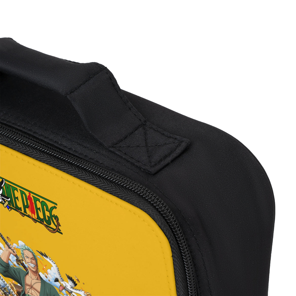 Roronoa Zoro One Piece Anime Lunch Bag Yellow 🍱