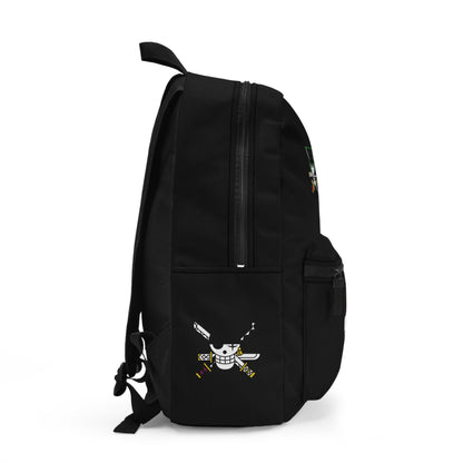 Roronoa Zoro One Piece Anime Backpack Black 🗡️