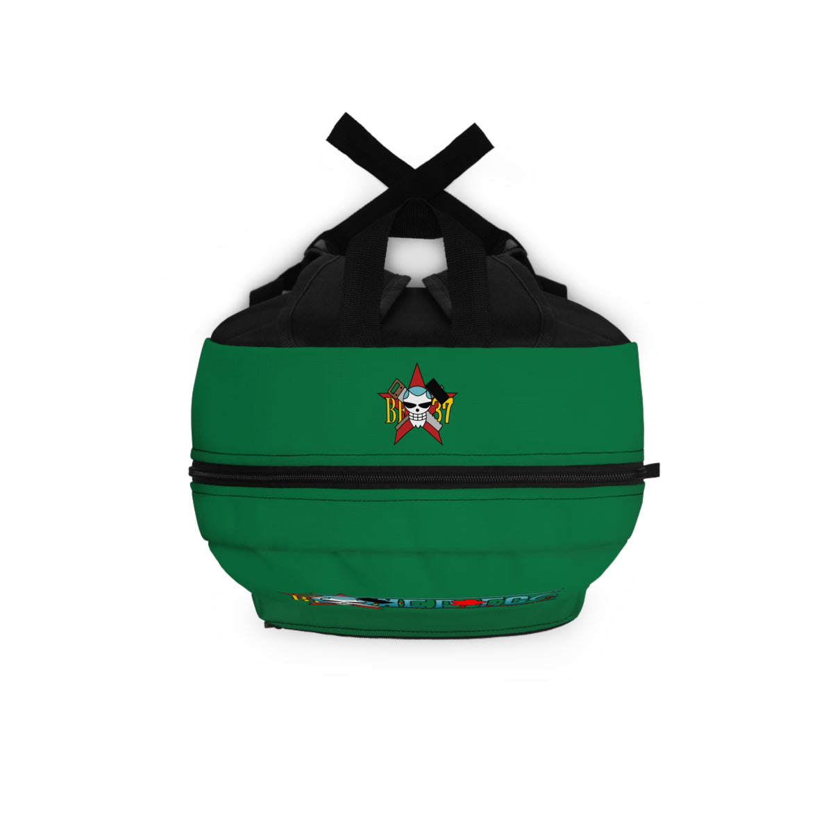 Franky One Piece Anime Backpack Dark green   🔧