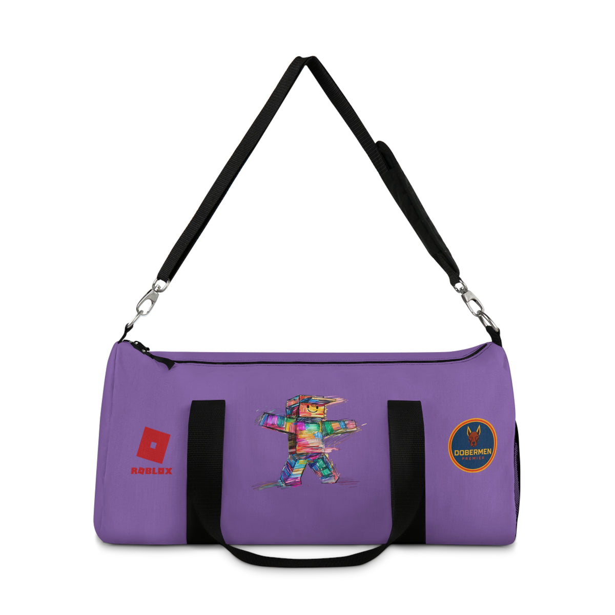 Roblox Themed Duffel Bag Light purple 🧒🕹️ 👧