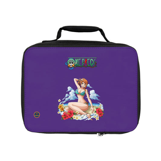 Nami One Piece Anime Lunch Bag Purple 🍱