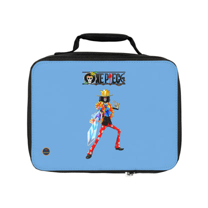 Brook One Piece Anime Lunch Bag Light blue 🍱
