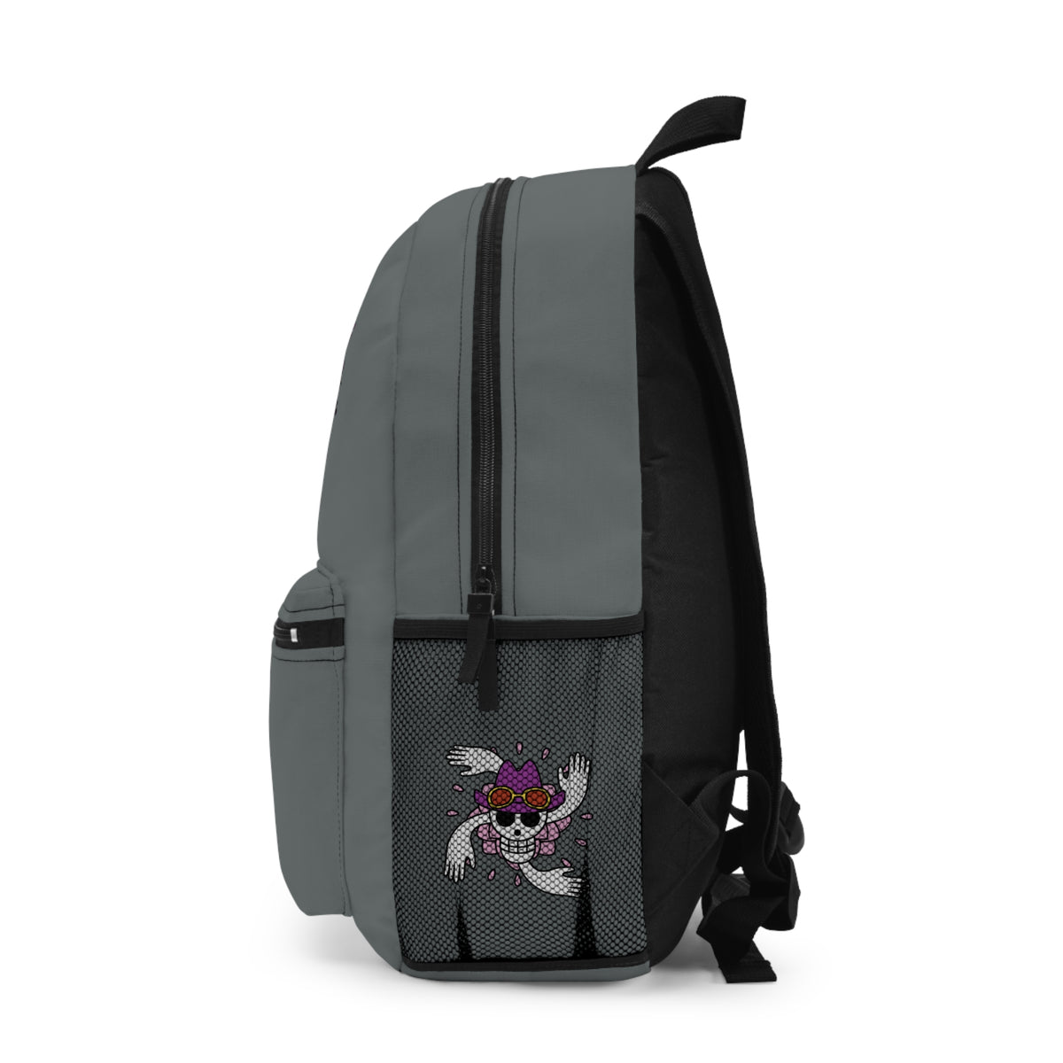 Nico Robin One Piece Premium Anime Backpack Dark grey 🎒