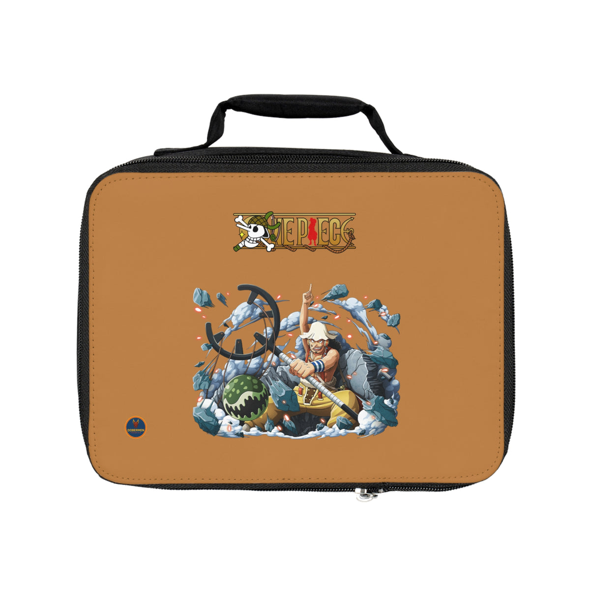 Usopp One Piece Anime Lunch Bag Light brown 🍱