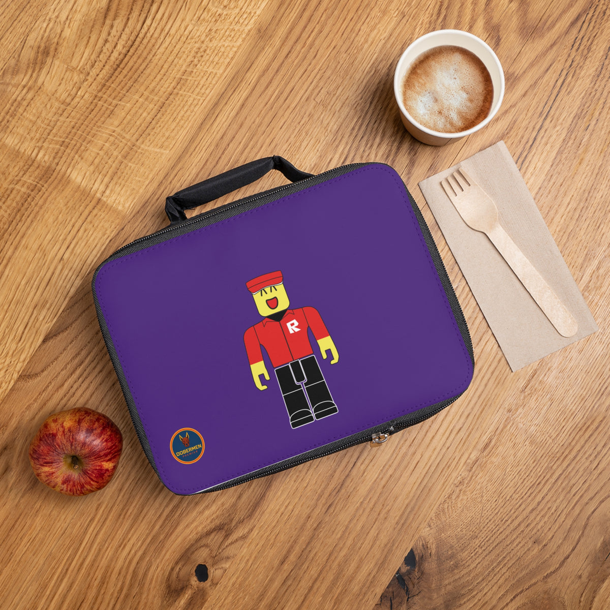 Roblox Gamer Lunch Bag Purple 🎮🎒✨