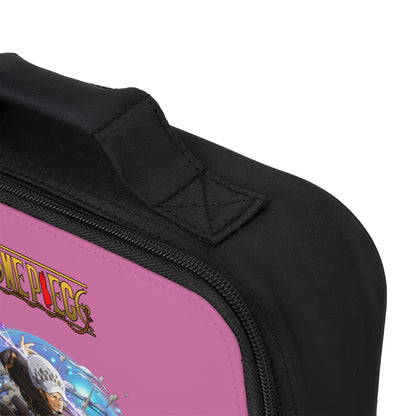 Trafalgar D. Water Law One Piece Anime Lunch Bag Light pink 🍱