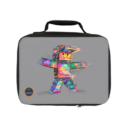 Roblox Lunch Bag Grey 🎮🎒✨