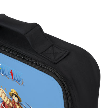 Monkey D. Luffy One Piece Anime Lunch Bag Light blue 🍱
