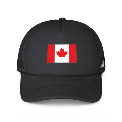 Canada Flag Trucker Hat — Embroidered Maple Leaf Cap