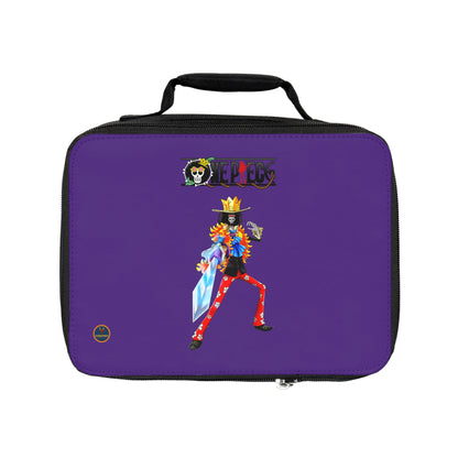 Brook One Piece Anime Lunch Bag Purple 🍱