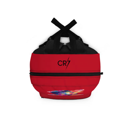 Cristiano Ronaldo CR7 School Backpack Dark red 🎒⚽