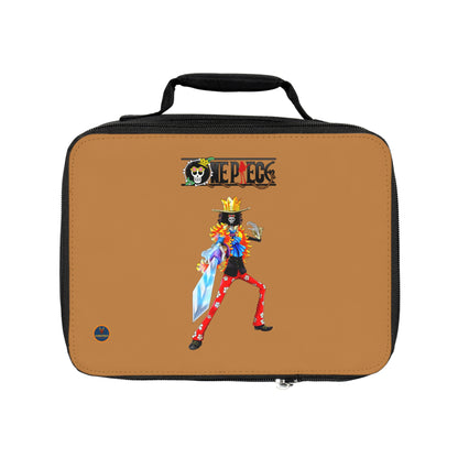 Brook One Piece Anime Lunch Bag Light brown 🍱