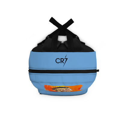 Cristiano Ronaldo CR7 Backpack Light blue ⚽🎒