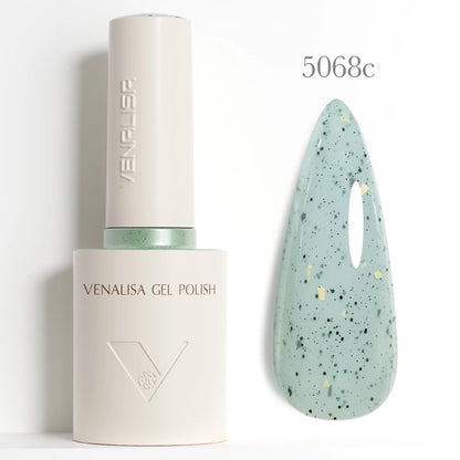 VENALISA 10ml Nail Gel Polish 90Colors HEMA/TPO Free UV LED Soak Off Long Lasting High Gloss Base TopCoat for Salon DIY Manicure