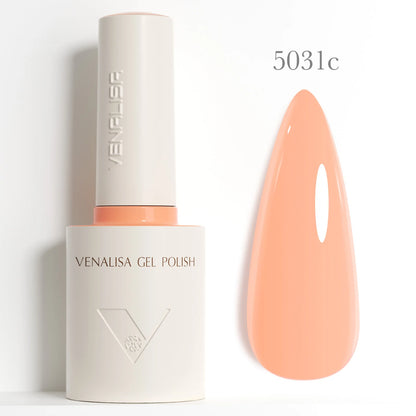 VENALISA 10ml Nail Gel Polish 90Colors HEMA/TPO Free UV LED Soak Off Long Lasting High Gloss Base TopCoat for Salon DIY Manicure
