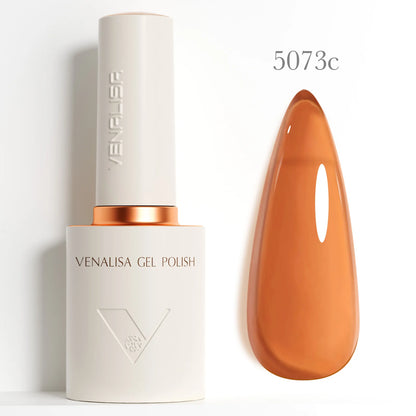 VENALISA 10ml Nail Gel Polish 90Colors HEMA/TPO Free UV LED Soak Off Long Lasting High Gloss Base TopCoat for Salon DIY Manicure