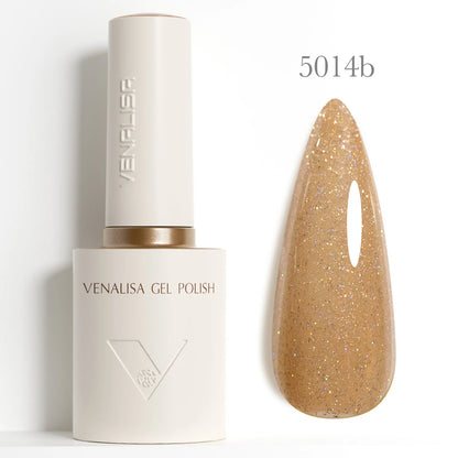 VENALISA 10ml Nail Gel Polish 90Colors HEMA/TPO Free UV LED Soak Off Long Lasting High Gloss Base TopCoat for Salon DIY Manicure