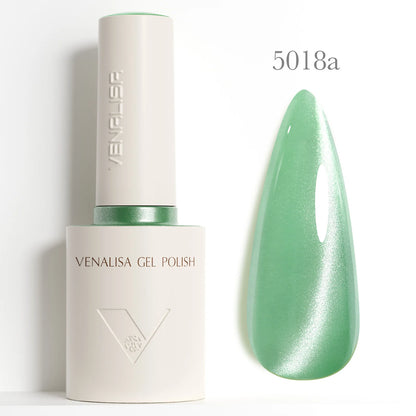 VENALISA 10ml Nail Gel Polish 90Colors HEMA/TPO Free UV LED Soak Off Long Lasting High Gloss Base TopCoat for Salon DIY Manicure