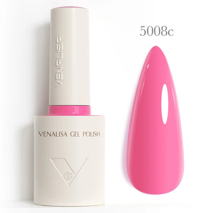 VENALISA 10ml Nail Gel Polish 90Colors HEMA/TPO Free UV LED Soak Off Long Lasting High Gloss Base TopCoat for Salon DIY Manicure
