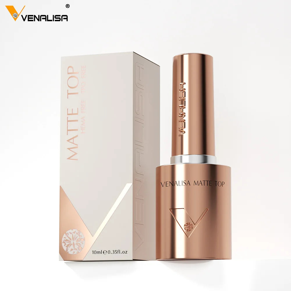 VENALISA 10ml Nail Gel Polish 90Colors HEMA/TPO Free UV LED Soak Off Long Lasting High Gloss Base TopCoat for Salon DIY Manicure