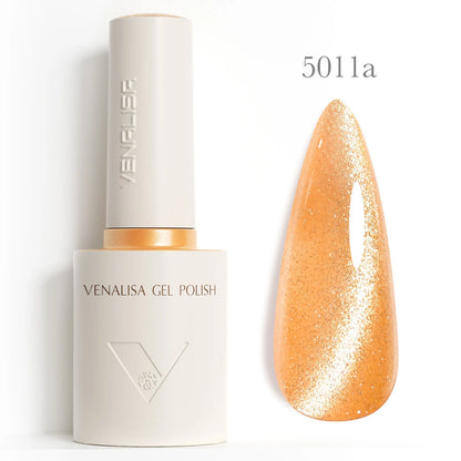 VENALISA 10ml Nail Gel Polish 90Colors HEMA/TPO Free UV LED Soak Off Long Lasting High Gloss Base TopCoat for Salon DIY Manicure
