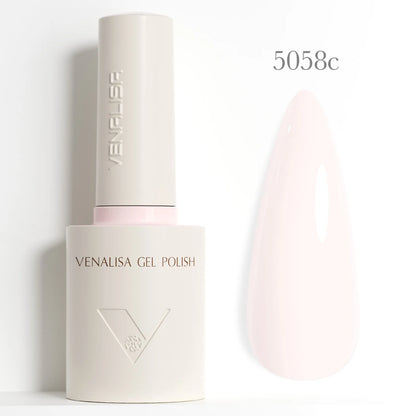 VENALISA 10ml Nail Gel Polish 90Colors HEMA/TPO Free UV LED Soak Off Long Lasting High Gloss Base TopCoat for Salon DIY Manicure