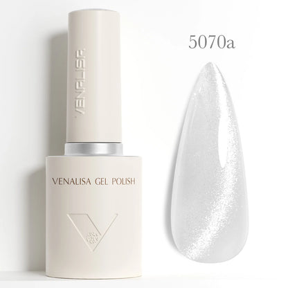 VENALISA 10ml Nail Gel Polish 90Colors HEMA/TPO Free UV LED Soak Off Long Lasting High Gloss Base TopCoat for Salon DIY Manicure