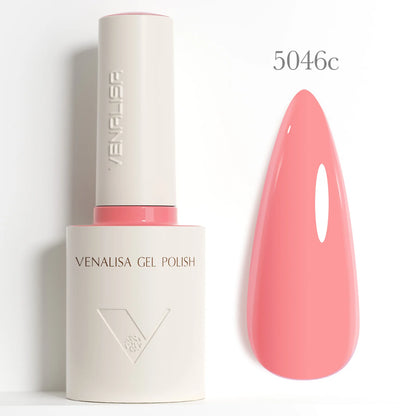 VENALISA 10ml Nail Gel Polish 90Colors HEMA/TPO Free UV LED Soak Off Long Lasting High Gloss Base TopCoat for Salon DIY Manicure