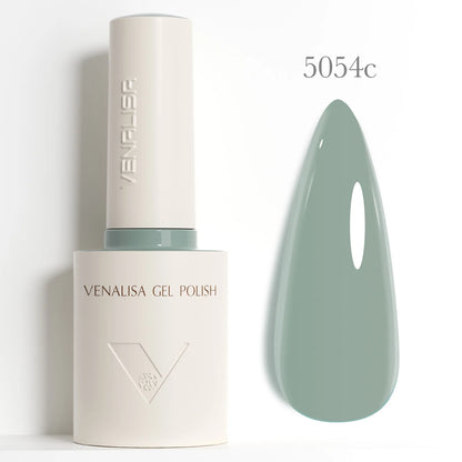 VENALISA 10ml Nail Gel Polish 90Colors HEMA/TPO Free UV LED Soak Off Long Lasting High Gloss Base TopCoat for Salon DIY Manicure