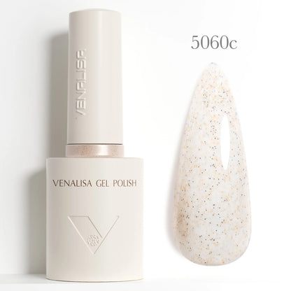 VENALISA 10ml Nail Gel Polish 90Colors HEMA/TPO Free UV LED Soak Off Long Lasting High Gloss Base TopCoat for Salon DIY Manicure