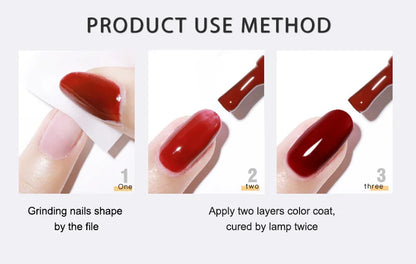 VIP5 VENALISA Gel Nail Polish Kit Hema Free Nude Pink Glitter Gorgeous Color Nail Manicure Soak off UV LED Nail Gel Varnish Set