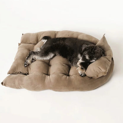 Warm Dog Sofa Bed Winter Pet Dog Cat Bed Sleeping House Kennel Mat Cat Puppy Mattress Pet House Cushion For Small Large Dogs