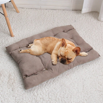 Warm Dog Sofa Bed Winter Pet Dog Cat Bed Sleeping House Kennel Mat Cat Puppy Mattress Pet House Cushion For Small Large Dogs