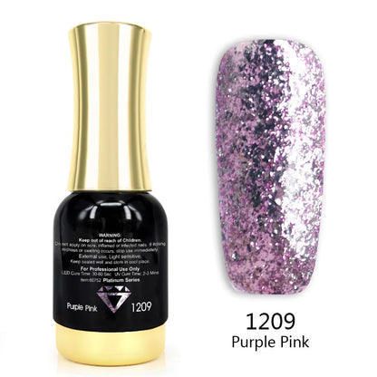 Venalisa TPO FREE Tempered Top Coat Nail Paint Gel Platinum Gel Polish Nail Soak Off UV LED Gel Polish Nail Lacquer Varnishes
