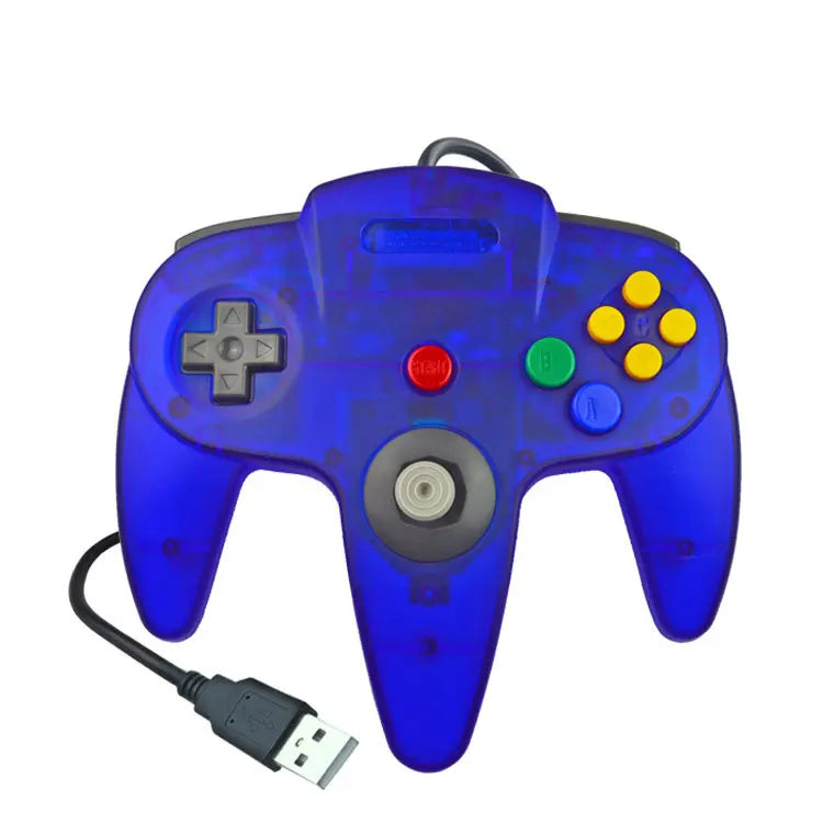 USB Wired Gamepad N64 Joystick Gamepad Controller for Mac Computer PC Handle USB Gamepad