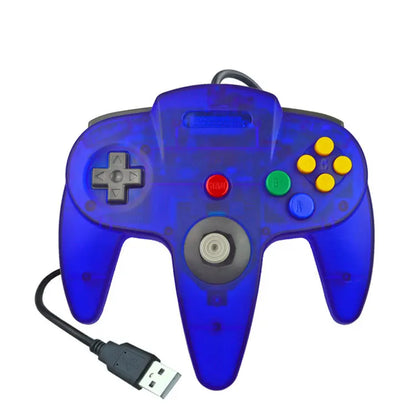 USB Wired Gamepad N64 Joystick Gamepad Controller for Mac Computer PC Handle USB Gamepad