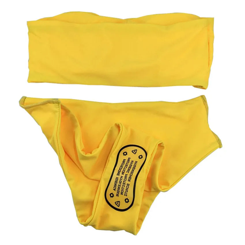 Cikini-Brazilian bikini set for women, sexy swimsuit, push up, beach clothing, summer