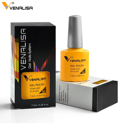 Venalisa VIP4 Nail Gel Polish HEMA/TPO FREE Full Coverage Beautiful Semi Permanent Soak Off UV LED Gel Nail Polish Gel Lacquer