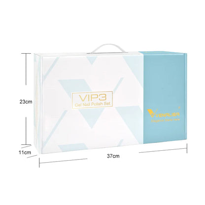 VIP5 Venalisa Nail Gel Polish Kit HEMA FREE Jelly Pink Nude Color Sparkle Gel Varnish Self Leveling Gel Nail Varnish Whole Set