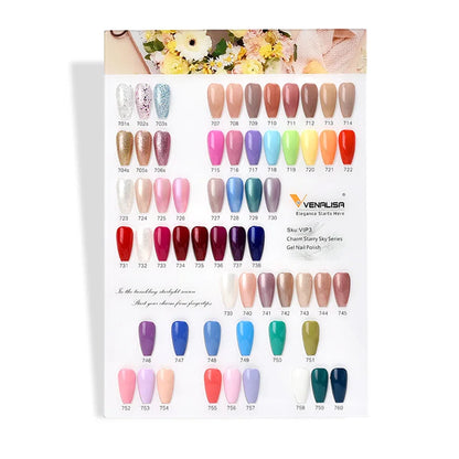 VIP5 Venalisa Nail Gel Polish Kit HEMA FREE Jelly Pink Nude Color Sparkle Gel Varnish Self Leveling Gel Nail Varnish Whole Set