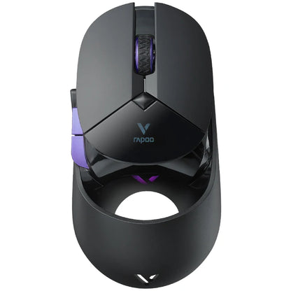 Rapoo VT960PRO Wired/ Wireless Gaming Mouse PAW3395 Sensor 26000 DPI OLED Display 9 Programmable Buttons On-Board Memory Black