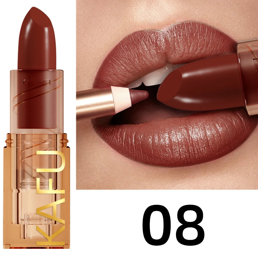 14-color matte lipstick,non-fading,long-lasting velvet finish,smooth matte lip makeup lip tint cosmetic for women gift lipgloss