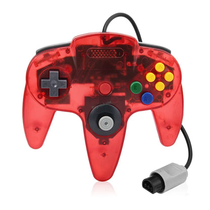 8 Colors Wired Gamepad For N64 Console Joypad Control for N64 Classic Joystick Retro Game Console Gamepad Accessories