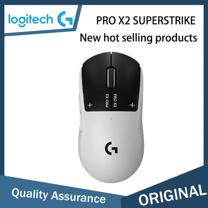 Logitech PRO X2 SUPERSTRIKE Wireless Gaming Mouse Professional Gaming Mouse 44000DPI HITS Sensing For PC Gamer Accessoires Gift