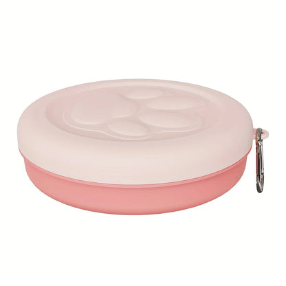 1pc Pet Travel Bowl Pet Outdoor Portable Dog Food Bowl Snack Box Multifunctional Dog and Cat Outdoor Bowl Feeding Water