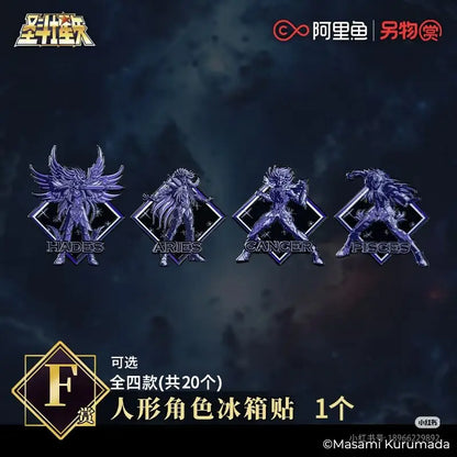 New Genuine in Stock Saint Seiya The New Holy War Hades 6 Play Aries Cancer Pisces Figurine Gift