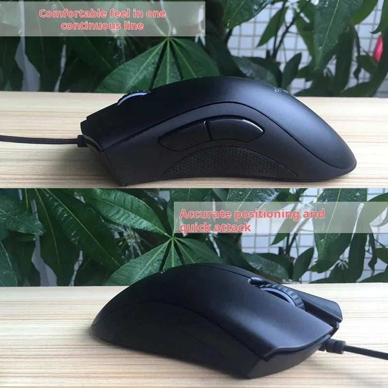 6400 DPI Wired Gaming Mouse New Model  Ultra-sensitive Tracking High Precision  Dual-purpose for LOL E-sports  Office