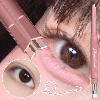 Brightening Aegyo Sal Pencil Waterproof Natural Dual-Color Lying Silkworm Under-Eye Highlighter Shadow Pen Contour Eye Makeup