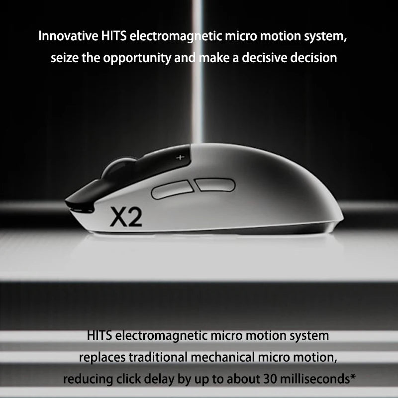 Logitech PRO X2 SUPERSTRIKE Wireless Gaming Mouse Professional Gaming Mouse 44000DPI HITS Sensing For PC Gamer Accessoires Gift
