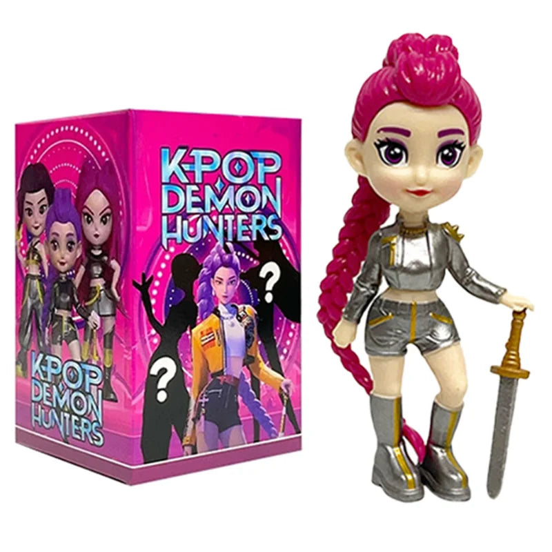 K-Pop Demon Hunters Blind Box: Bandai 10cm Mini Figure Set
